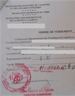 Ordre de versement de la redevance foncière